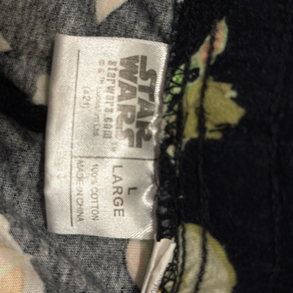 2021 Star Wars Baby Yoda Pajama Bottoms, 100% Cotton NWOT - Picture 11 of 13